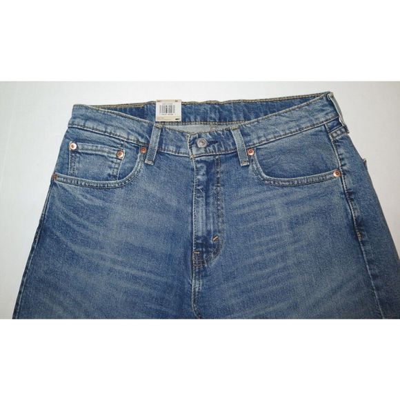 Levi's 511 Men's Sz 32 Blue Denim Slim Straight Jean Shorts - Picture 6 of 7